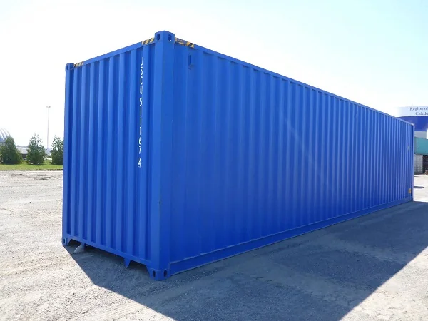 Contenedor estándar de 40 pies High Cube